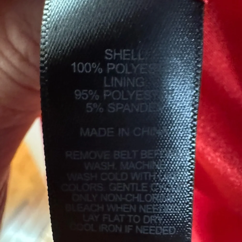 Lush Red Sleeveless Dress - Picture 5 of 6